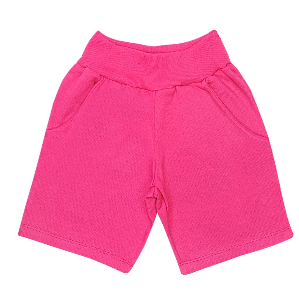 shorts pink moletom